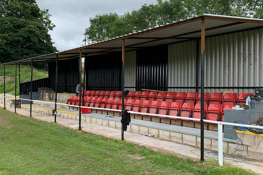 Foley Meir football club stand